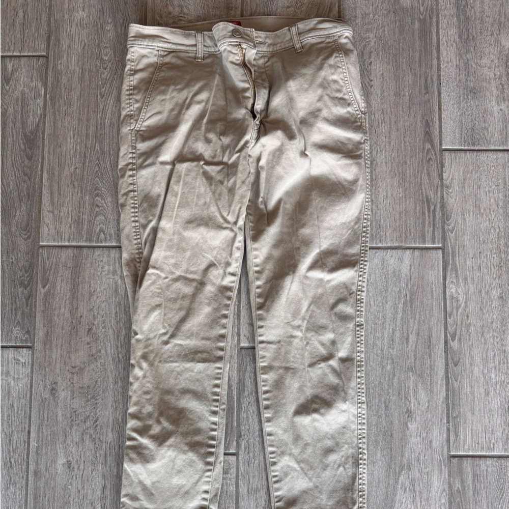 Beige Casual Men’s Pants